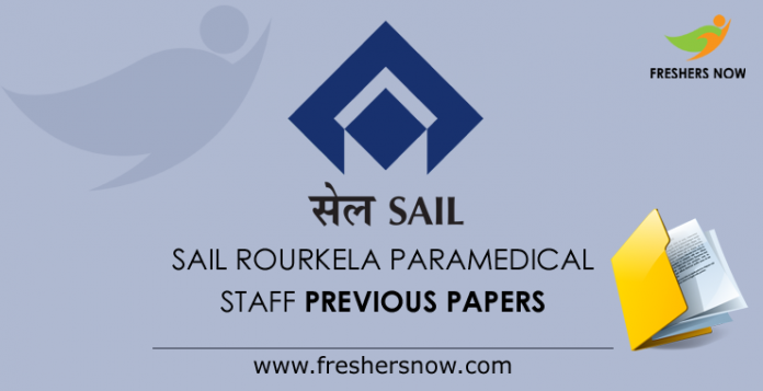 SAIL Rourkela Paramedical Staff Previous Papers