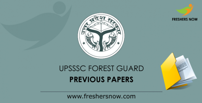 UPSSSC Forest Guard Previous Papers