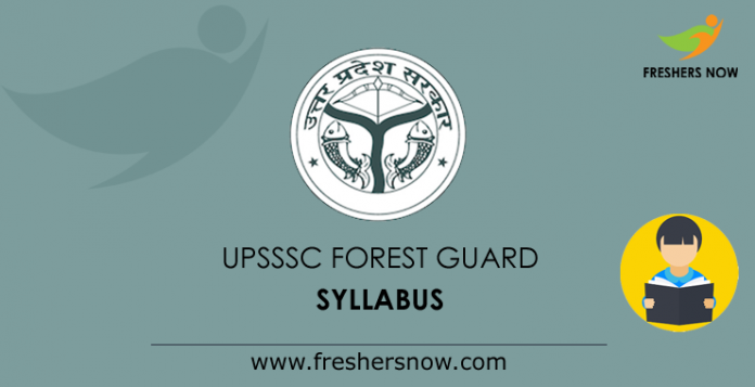 UPSSSC Forest Guard Syllabus