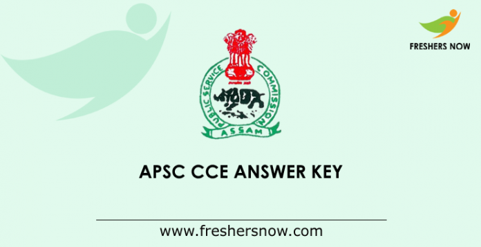 APSC CCE Mains Answer Key