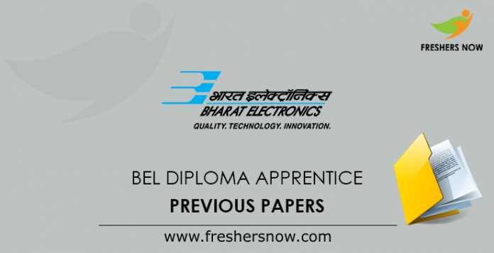 BEL Diploma Apprentice Previous Papers