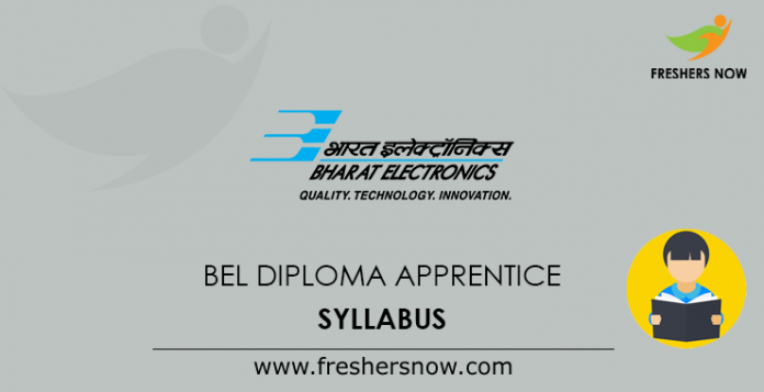 BEL Diploma Apprentice Syllabus