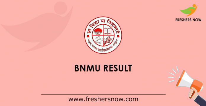 BNMU Result