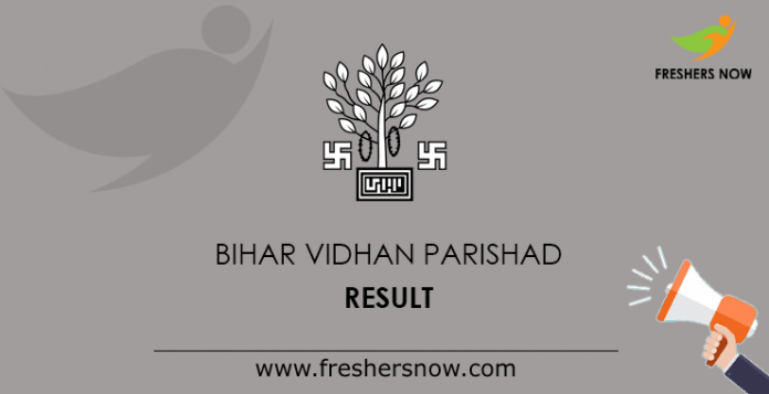 Bihar Vidhan Parishad Result