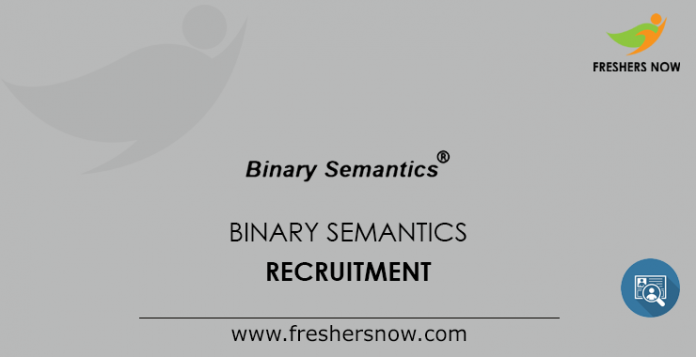 Binary Semantics Recruitment