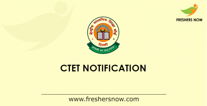 CTET Notification