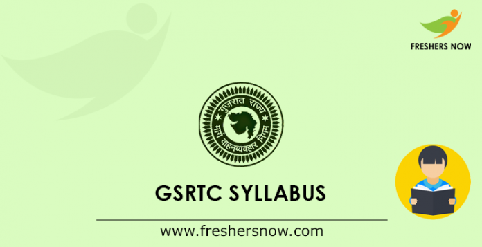 GSRTC Syllabus