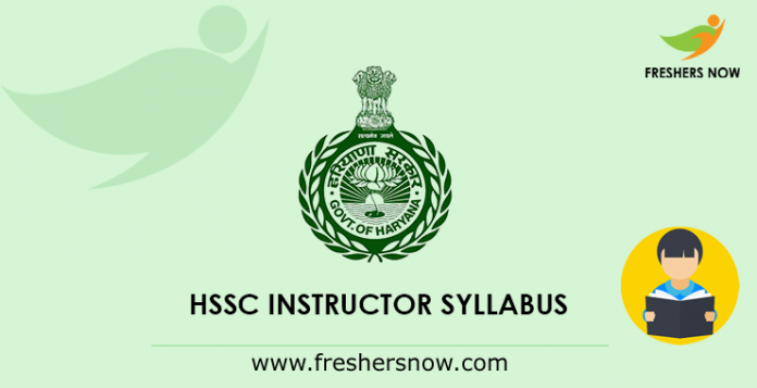 HSSC Instructor Syllabus