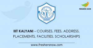 IIIT Kalyani - iiitkalyani.ac.in | Courses, Admissions, Fees, Placements