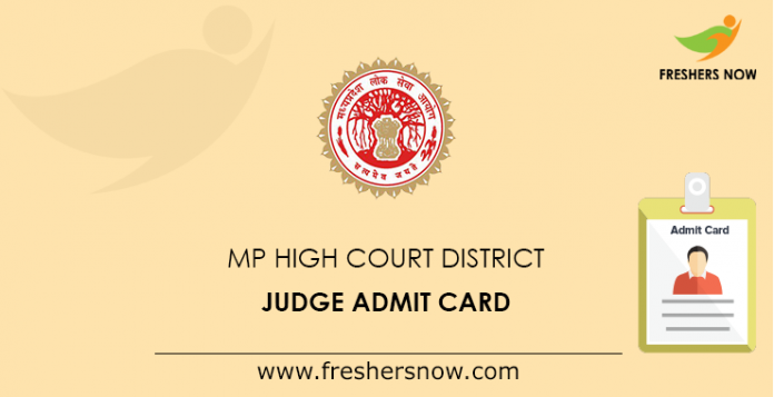 MP High Court District Judge Mains Admit Card