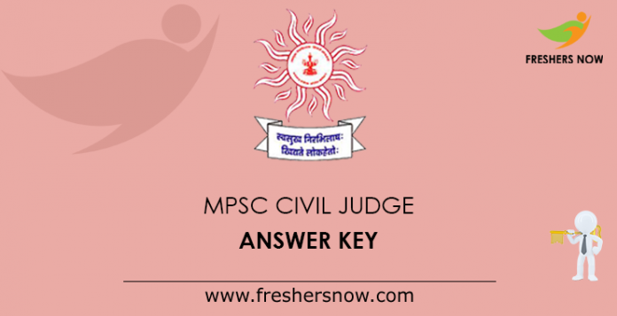 MPSC Civil Judge Mains Answer Key