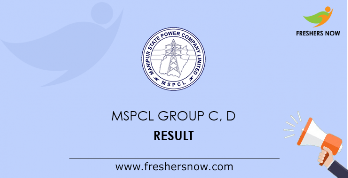 MSPCL Group C, D Result