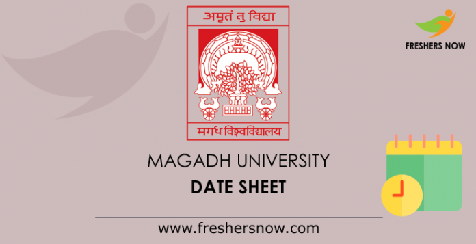 Magadh University Date Sheet