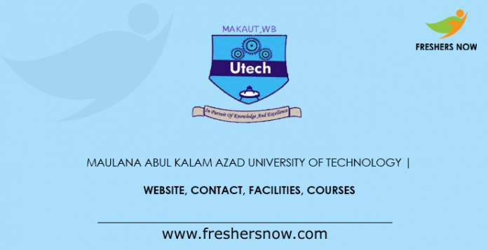 Maulana Abul Kalam Azad University of Technology (WBUT)