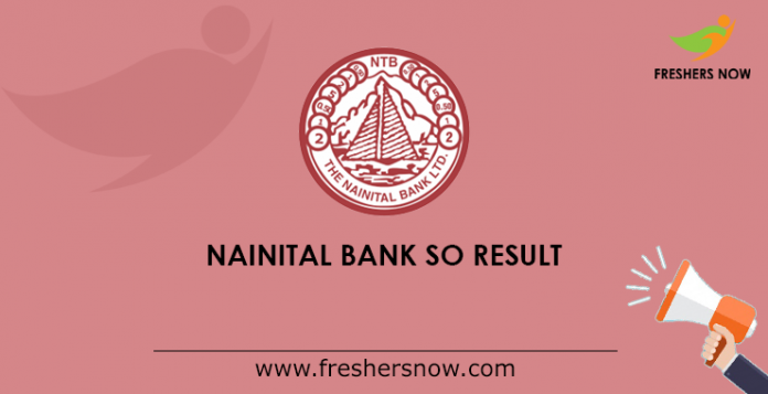 Nainital Bank SO Result