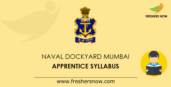 Naval Dockyard Mumbai Apprentice Syllabus