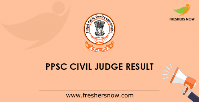 PPSC Civil Judge Result