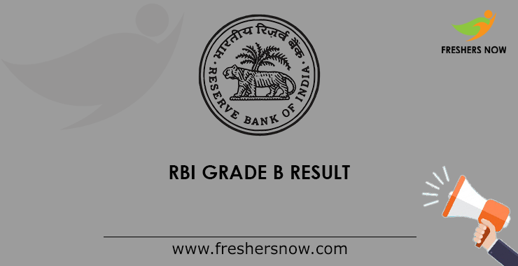 RBI Grade B Result 2021 (Out) | Officer Grade B Cut Off Marks, Merit List