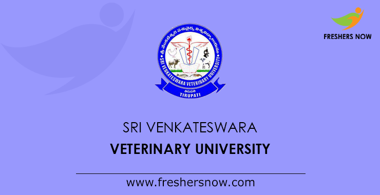 Sri Venkateswara Veterinary University (SVVU) - Svvu.edu.in Courses, Fee