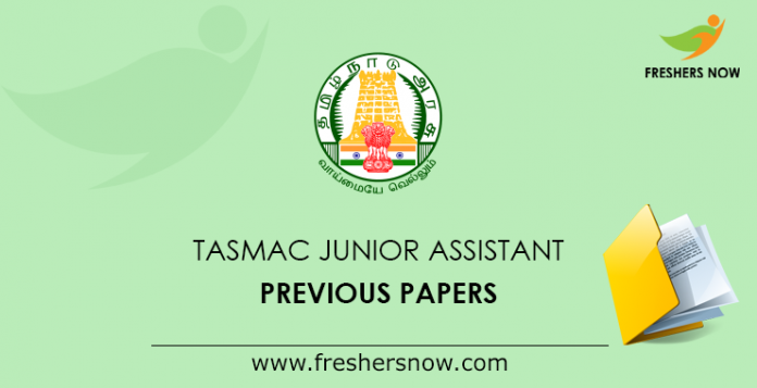 TASMAC Junior Assistant Previous Papers