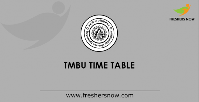 TMBU Time Table