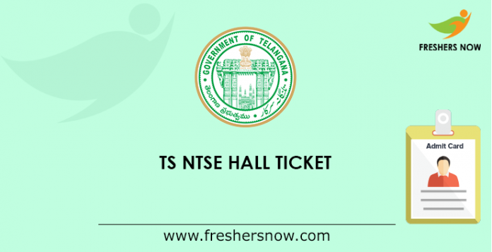 TS NTSE Hall Ticket