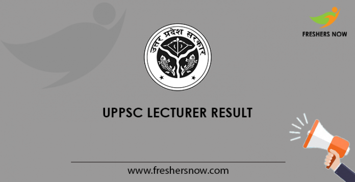 UPPSC Lecturer Result