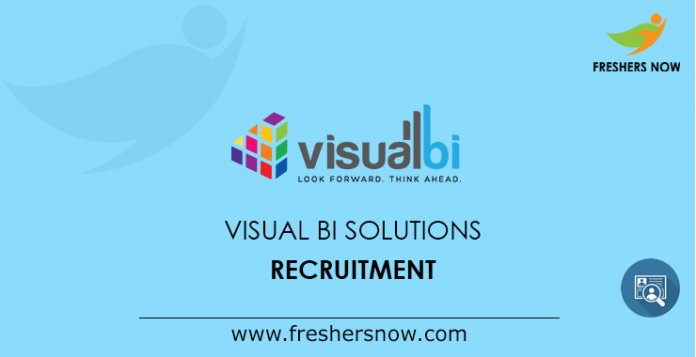 Visual BI Solutions Recruitment