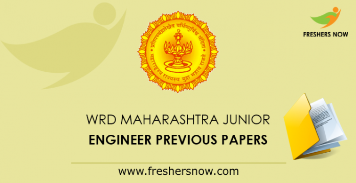 WRD Maharashtra Junior Engineer Previous Papers