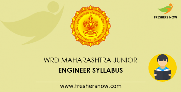 WRD Maharashtra Junior Engineer Syllabus