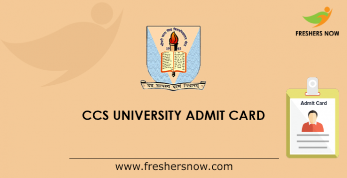 CSS University Admit Card