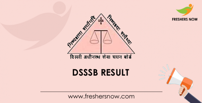 DSSSB Result