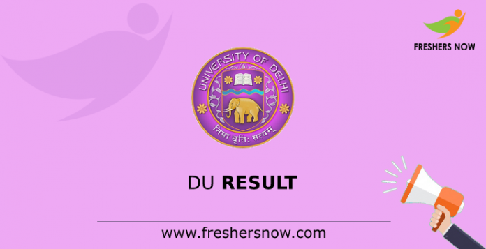 DU Result