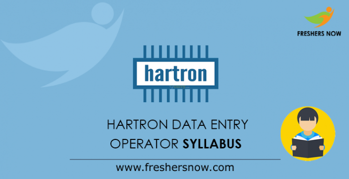 HARTRON DEO Syllabus