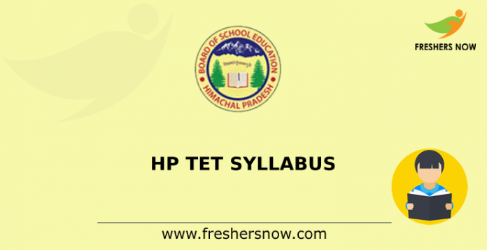 HP TET Syllabus