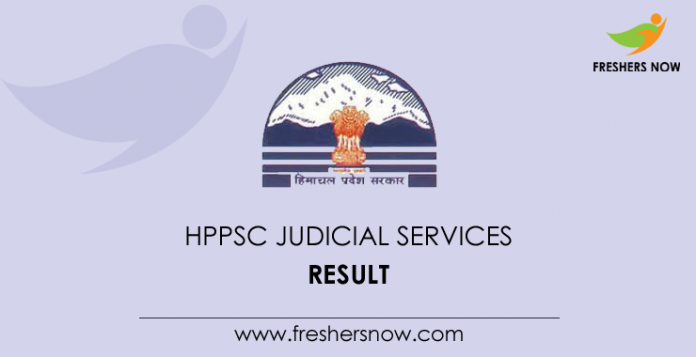 HPPSC Judicial Services Result