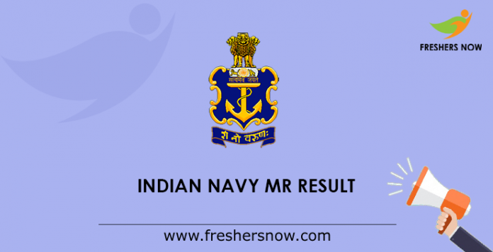 Indian Navy MR Result