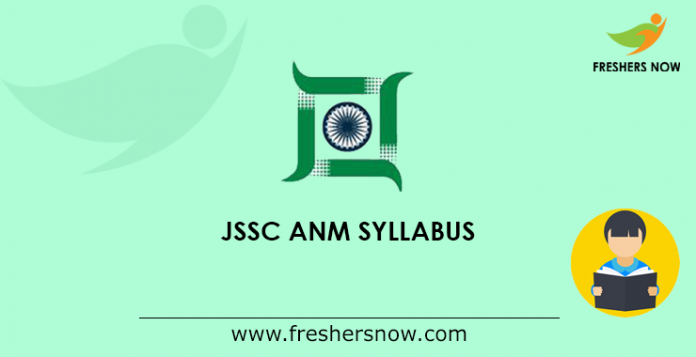 JSSC ANM Syllabus