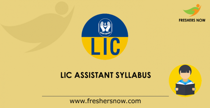 LIC Assistant Syllabus