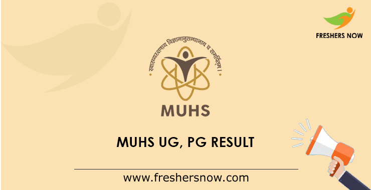 MUHS UG PG Result 2023 Out MUHS Nashik Winter Summer Results