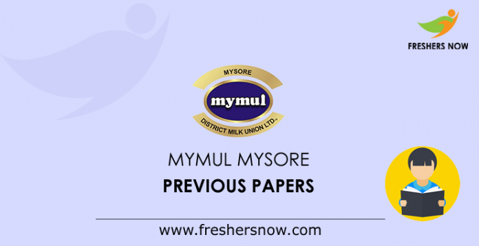 MYMUL Mysore Previous Papers