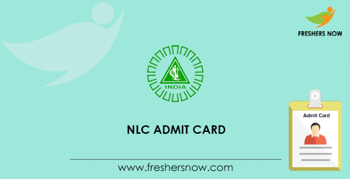 NLC Admit Card