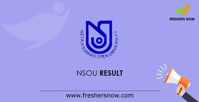 NSOU Result