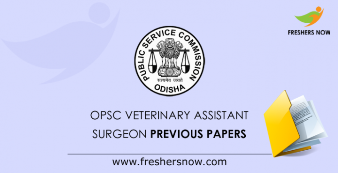 OPSC Veterinary Assistant Surgeon Previous Paper