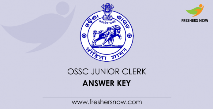 OSSC Junior Clerk Answer Key