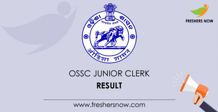 OSSC-Junior-Clerk-Result