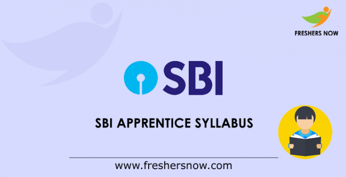 SBI Apprentice Syllabus