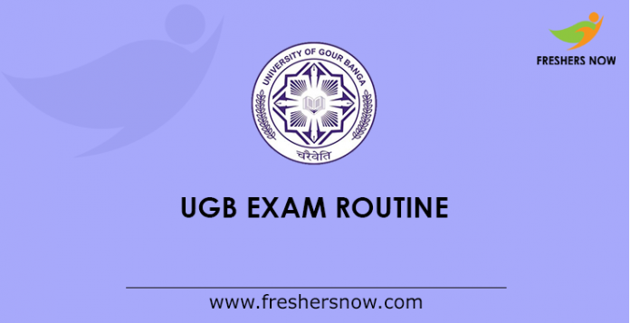 UGB Exam Routine