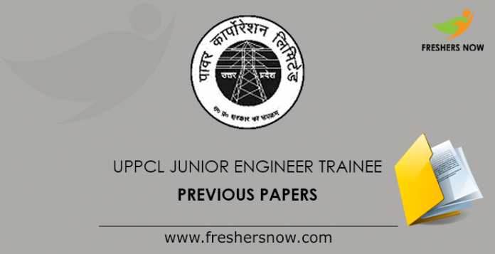 UPPCL Junior Engineer Trainee Previous Papers
