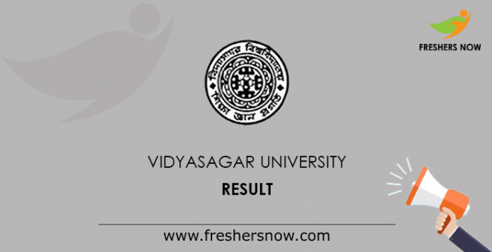 Vidyasagar University Result